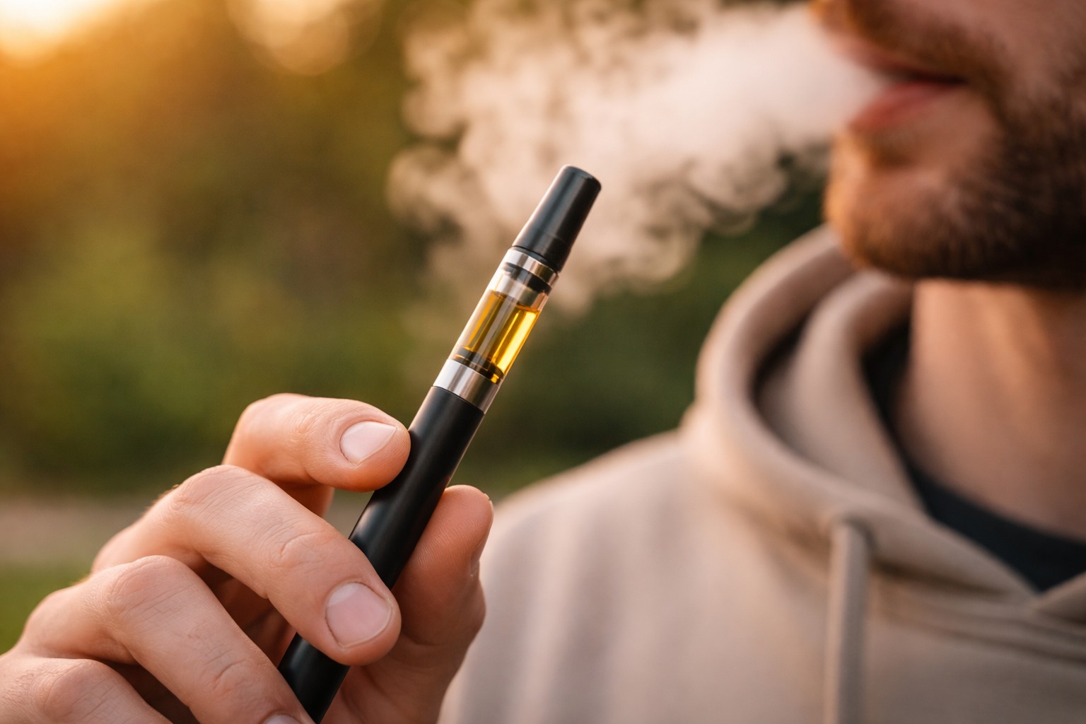 Hemp vape cartridge and vape pen with hemp oil available at Green Leaf Botanicals 919 in Fuquay-Varina North Carolina