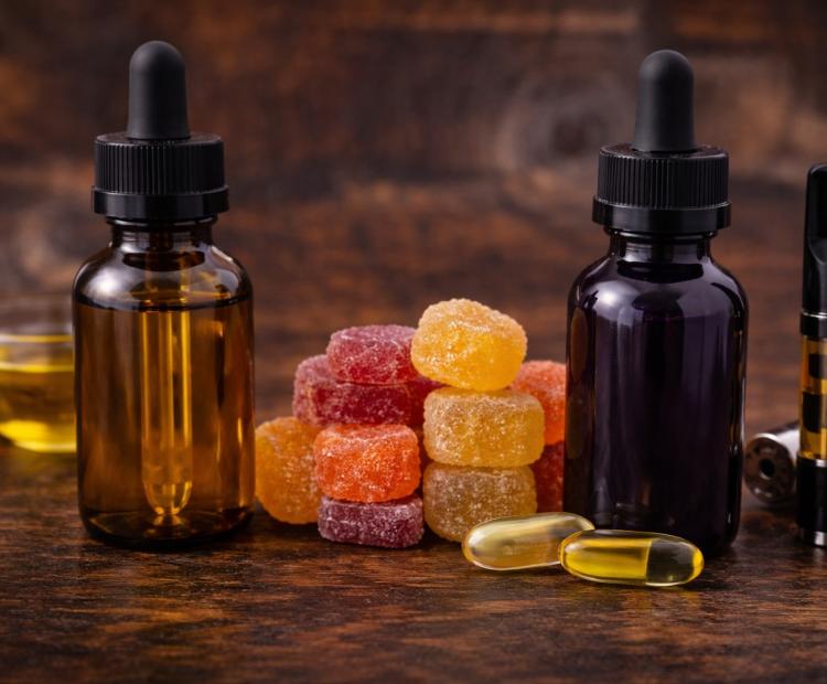 Hemp edibles gummies and hemp products available at Green Leaf Botanicals 919 in Fuquay-Varina North Carolina