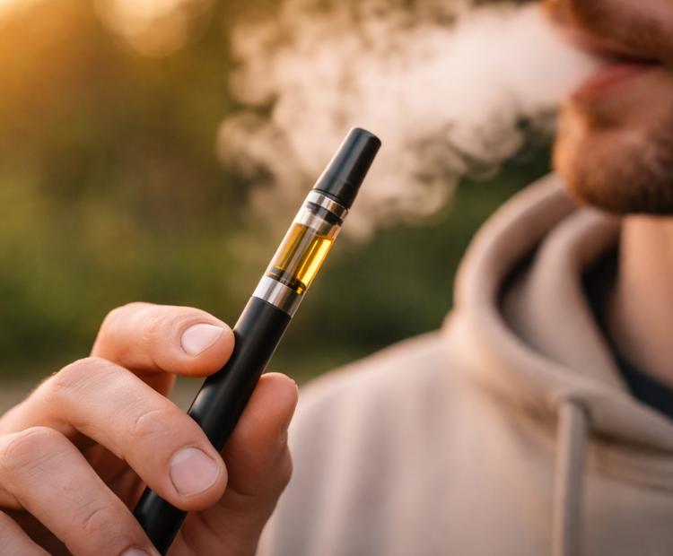 Hemp vape cartridge and vape pen with hemp oil available at Green Leaf Botanicals 919 in Fuquay-Varina North Carolina